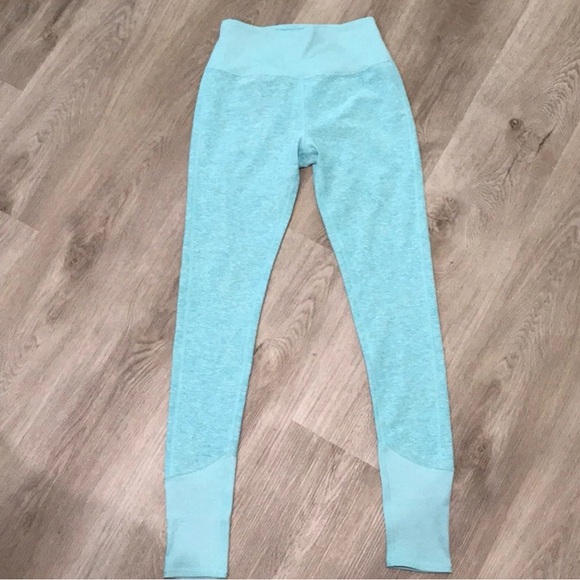 Alo Yoga Blue Quartz Alosoft Lounge Leggings Blue - Picture 4 of 7